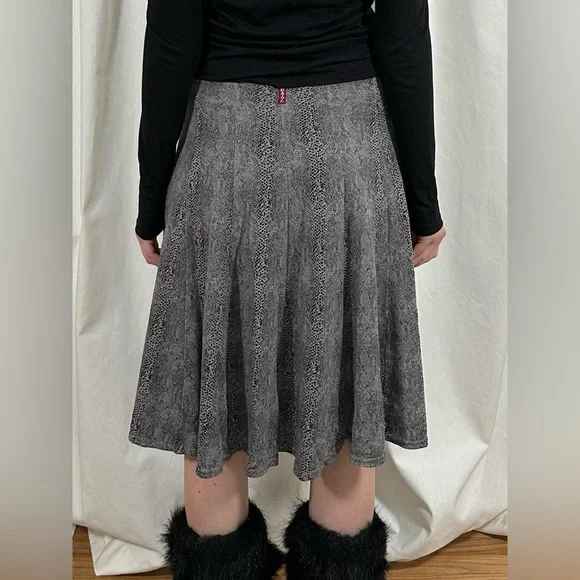 Hard Tail Snake Print Midi Skirt - Picture 4 of 8